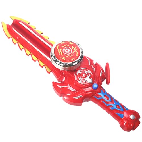 Espada De Beybladee Brillante, Top De Batalla, Juguete Giroscopio con Luces, Efectos De Sonido Y Luz, Diversión Interactiva De Batalla De, 29x8x3cm/11.42x3.15x1.18 Pulgadas para Niñas De Niños De