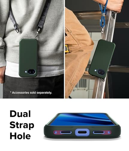 Ringke Onyx Funda para Google Pixel 10a, Se Siente Bien en la Mano, Resistente al Aceite y a la Suciedad, Recortes Precisos para la Cámara - Verde Oscuro - imagen 9