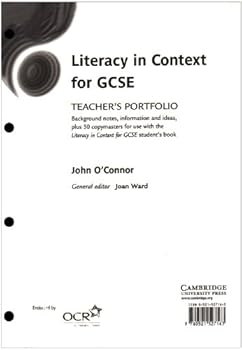 Paperback Literacy in Context for GCSE Teacher's Portfolio Book