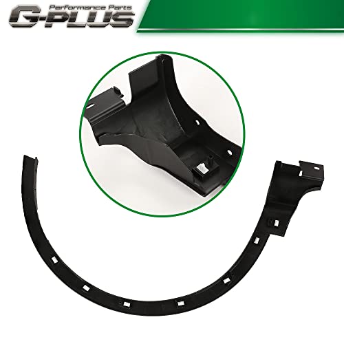G-Plus Fender Flare Compatible With 13-17 Ford Escape,Wheel Well Arch Opening Molding Flares Black Wheel Cover Protector (1 X Front Left) #TOP4