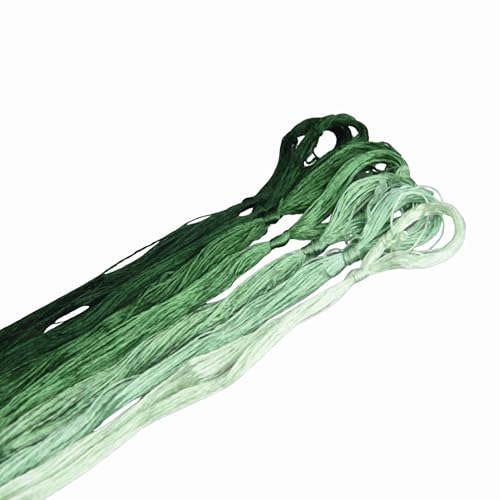 Image of Mulberry Silk Floss Embroidery Thread Floss-Cross Stitch Threads China Silk Woven Jewelry Threads DIY Sewing Kits (10)