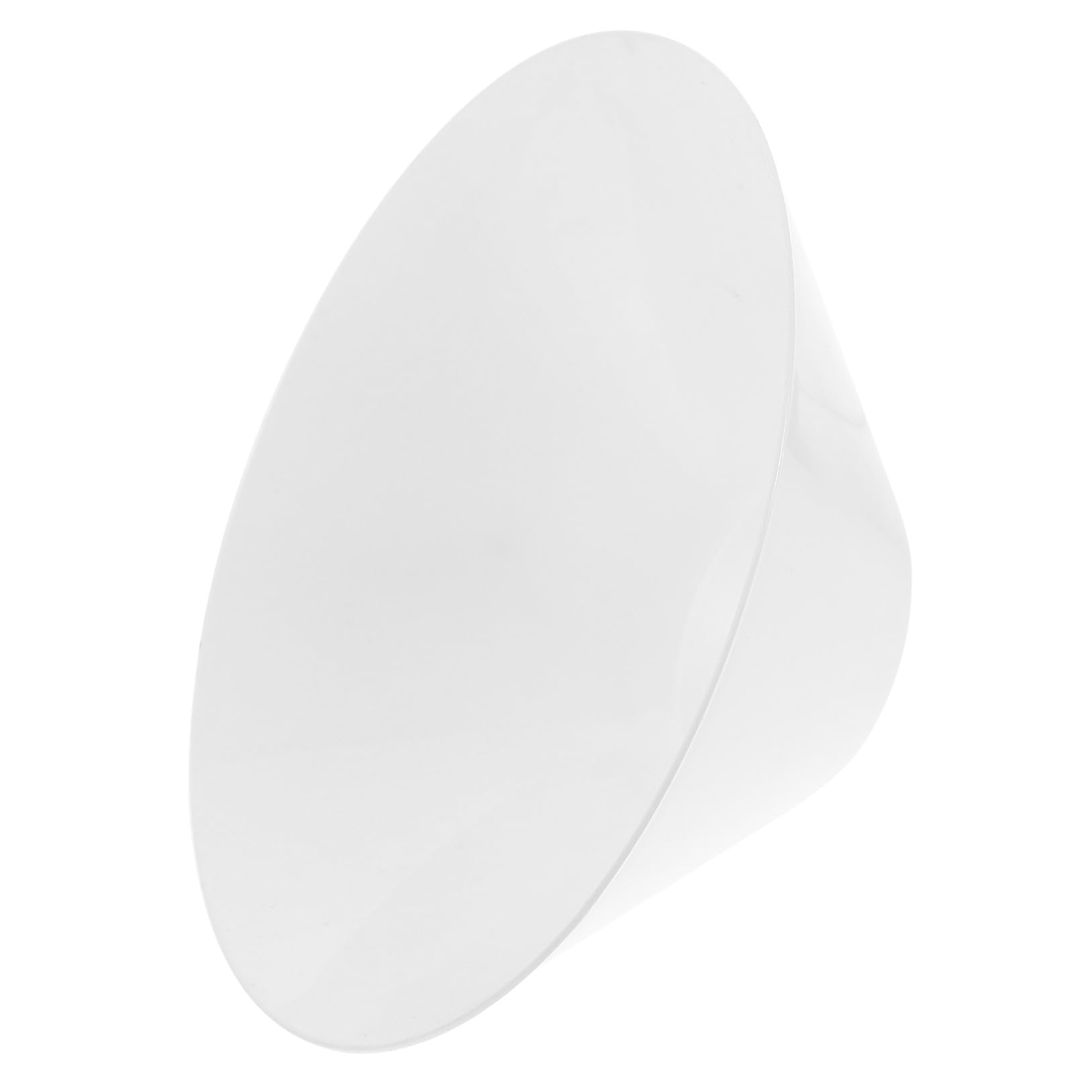 Housoutil White Acrylic Hanging Lampshade for Ceiling Light with Lightweight and Easy to Remove Design, Simple and Delicate Style for Living Room Or Bedroom Decoration
