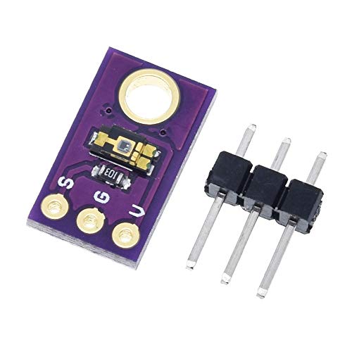 Youmile 5 Stück TEMT6000 Lichtsensormodul Umgebungslicht Analoges Lichtintensitätserkennungsmodul Sichtbarer Lichtsensor für Arduino mit Dupont Kabel