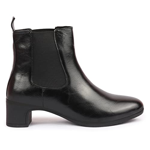 Image of FAUSTO Women Flared Heel Boots