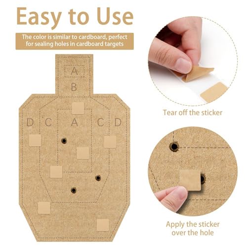 Pegatinas Autoadhesivas para Marcar Objetivos de 2,2 cm en rollo de 8000 unidades 4