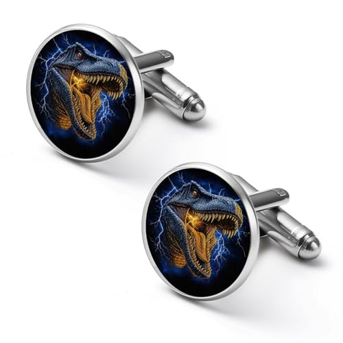 Mancuernillas redondas CASOWAT para hombre miniatura 1