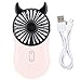 Produktbild Wendry Hand-USB-Lüfter, 3-stufiger Windkraft-Hand-USB-Mini-Lüfter, Hand-Mini-Lüfter im niedlichen Teufelsstil, Hand-Mini-Lüfter für das Büro im Freien(Rosa)
