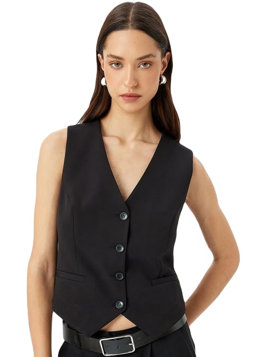 Black WaistCoat,RegularFit WaistCoat,Black WaistCoat,Cotton Blend WaistCoat,Casual WaistCoat,Office Wear WaistCoat,Women WaistCoat,WaistCoat20.-image-36