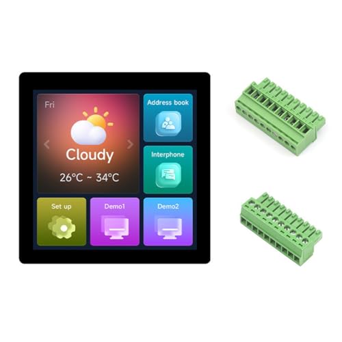 Placa de desarrollo con pantalla táctil de 4" que soluciona la falta de conectividad en HMI