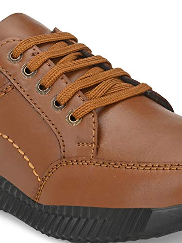Image of Eego Italy Men's Genuine Leather Light Weight Lace Up Shoes