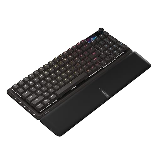 CORSAIR VANGUARD PRO 96 Hall Effect Gaming Keyboard – 96% fattore di forma, schermo LCD, Elgato Stream Deck Integration, polling 8000Hz MGX Hyperdrive, nero - Tastiera gaming - Immagine 3