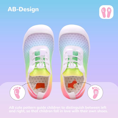 Image of WateLves Wide Toddler Water Shoes Kids Barefoot Athletic Sneakers Girls Boys Quick Dry Aqua Socks for Beach Hiking Swim Kayak Sport Accessories, Camping Essentials