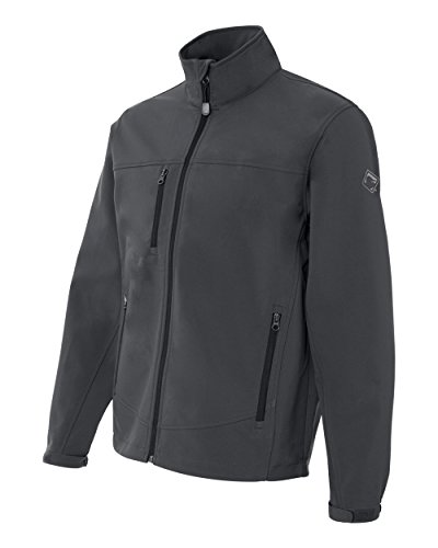 DRI Duck Men's 5350 Motion Wind/Water Resistant Zip-Up Soft Shell Jacket (Medium, Charcoal) DRI Duck Men's 5350 Motion Wind/Water Resistant Zip-Up Soft Shell Jacket (Medium, Charcoal)