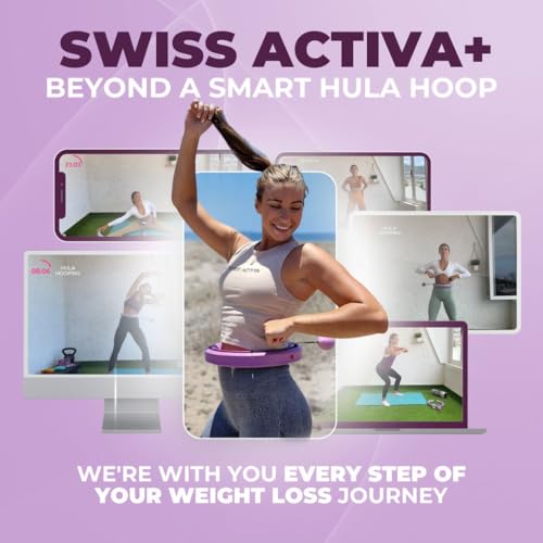 Swiss Activa+ S2 XXL PURPLE BLUE Xxl Smart Hula Hoop Adult thumb #8