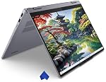 Lenovo IdeaPad 5i 14" WUXGA 2-in-1 Ordinateur portable à écran tactile – Intel Core Ultra 5 225U, 8GB RAM, 512GB SSD, Windows 11, Modèle le plus récent (avec un tissu en microfibre) – Gris lunaire (83KR0047US)