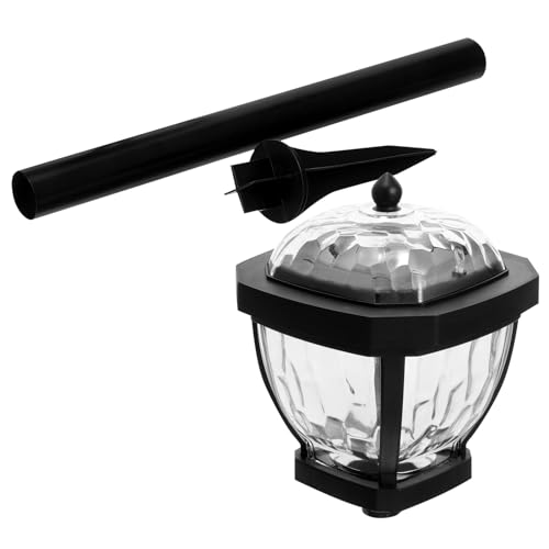 Lampe solaire extérieure étanche pour sécuriser vos allées et illuminer une cour sombre