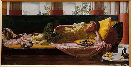 Peinture à l'huile affiche pour chambre coucher portrait femme Waterhouse