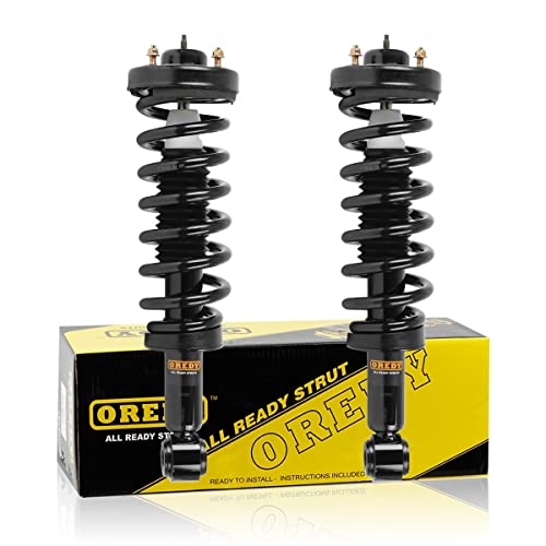 OREDY 2PCS Front Struts & Coil Spring Suspension Complete Assembly Replacement for 2WD 2004 - 2008 Ford F-150 Lincoln Mark LT - 171362