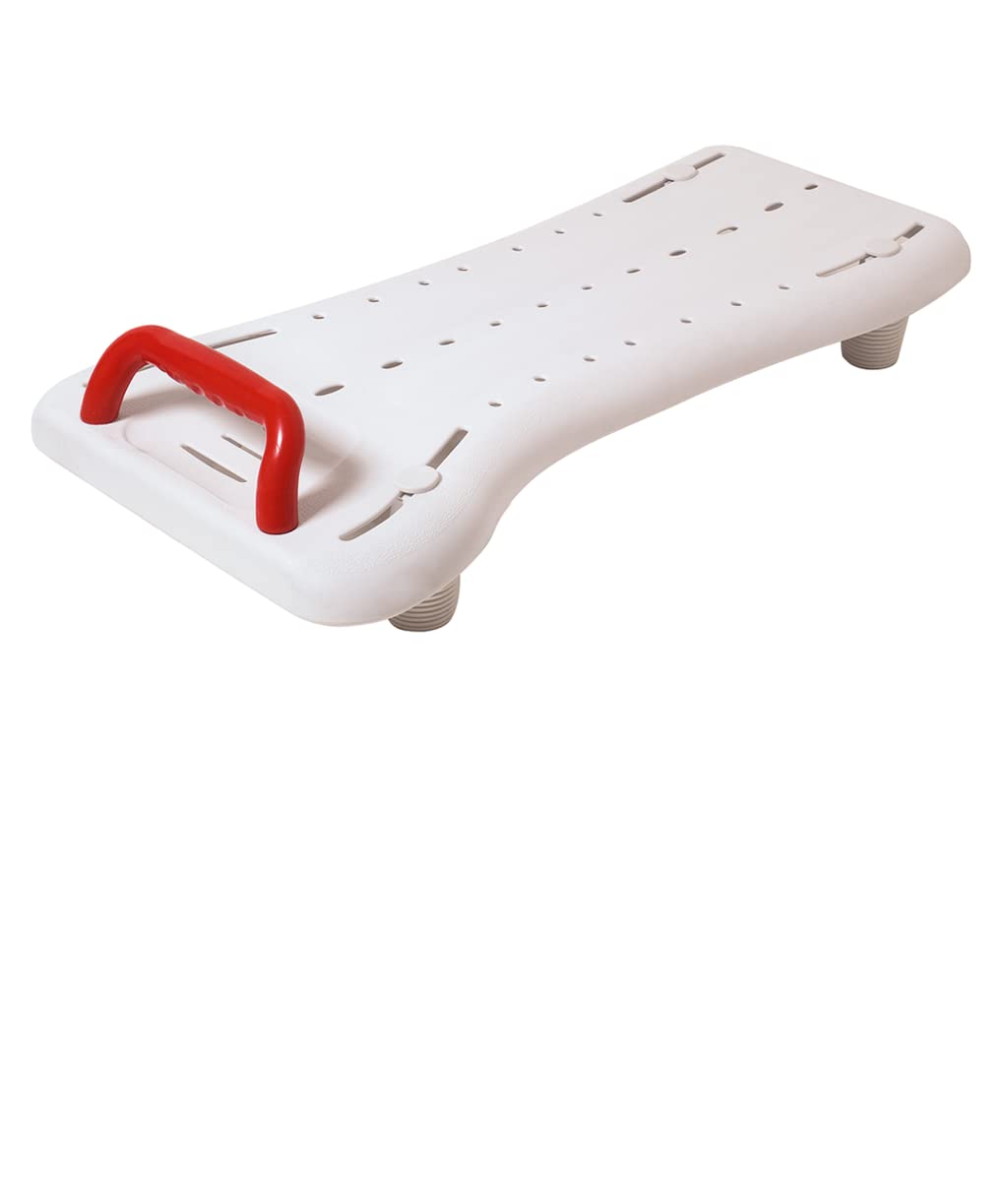 Drive Medical Benny Planche de baignoire Blanc/rouge 74,5 cm