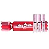 Lime Crime Diamond Crushers Holiday Cracker Box - GLINDA. Set of 3 Mini Diamond Crushers Highly Iridescent Makeup Topper - Pink Pearl, Choke, Acid Fairy (3 x 0.07 fl oz / 2.07ml)