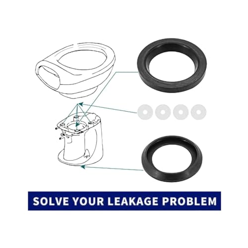 Image of 34120 RV Waste Ball Seal Kit Compatible with Thetford Aqua-Magic Style Plus /Style Lite /Style II /Residence Permanent Toilet