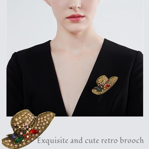 Image of Brooch Pins For Women Fashion Elegant Brooches Lapel Badges Coat Sweater Scarves Shawl Dress Accessory Wedding Party Prom Jewelry