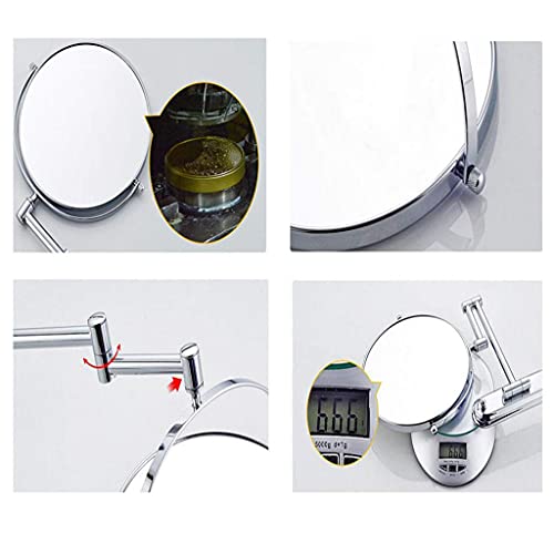 Miroir cosmétique rotatif 360 pour réussir son maquillage de précision sans reflets