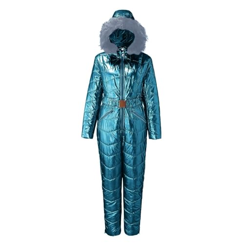 Combinaison à capuche rembourrée fermeture éclair pour le sport outdoor