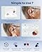 CUEME Hearing Aids for Seniors - with Smart Noise Cancelling Chip, Clear Sound, Up to 48 Hours of Battery Life, 4 Sizes of Earbuds, Portable Charging Case Included, Automatic On/Off