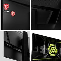MSI MAG 322UPF 32 Zoll 4K Gaming Monitor - UHD 3840x2160, Rapid IPS, 160 Hz, 1 ms, 16:9, HDR 400, Adaptive Sync, schwarz – Ansicht 4