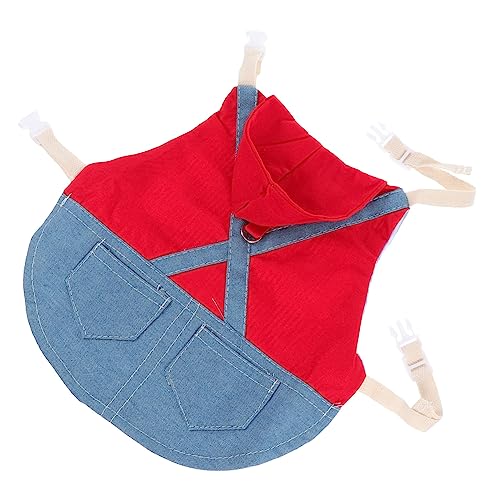 ノーブランド品 1 セット ウサギの胸 洞窟 ぬいぐるみ おもちゃ ハムスターの寝具 ハリネズミ bunny costume ウサギの装飾供給 ペットのウサギの ロープ ウサギの洋服ロープ 布