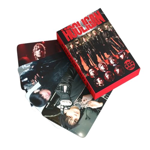 blcchidsuit 127 Pcs Photocards Album Hooligan Merch 55 Pcs Lomo Cards and 72 Pcs Stickers