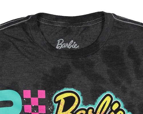 Barbie Girls' Malibu Barbie Dream Car Kids Tie-Dye Short Sleeve T-Shirt Tee3