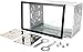 Kit d'installation pour lecteur DVD universel de voiture - Cadre en fer format double DIN