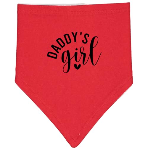 inktastic Daddy's Girl Baby Bandana Bib