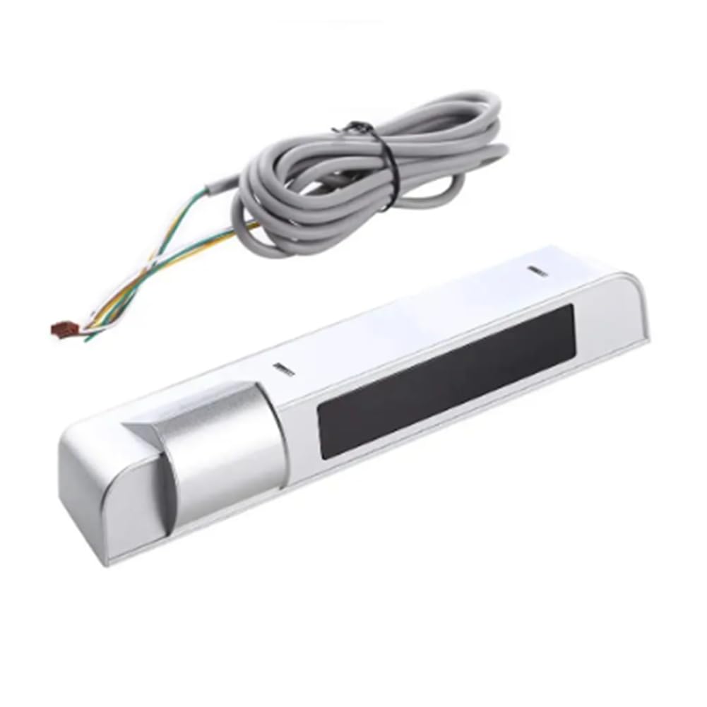 Capteur de porte 2 en 1 infrarouge et radar argent pour automatisme