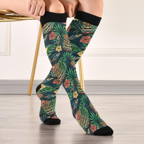 Image of Compression Socks for Women & Men, Knee High Socks for Circulation Medical Running Athletic Nurse Travel