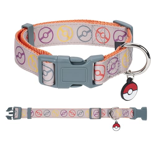 Pokémon Jazwares Pet Apparel Collier pour Animal Domestique Motif balles Poké Balls Taille L