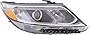 Headlight for KIA SORENTO 2014-2015 RH Assembly Halogen with LED Accents