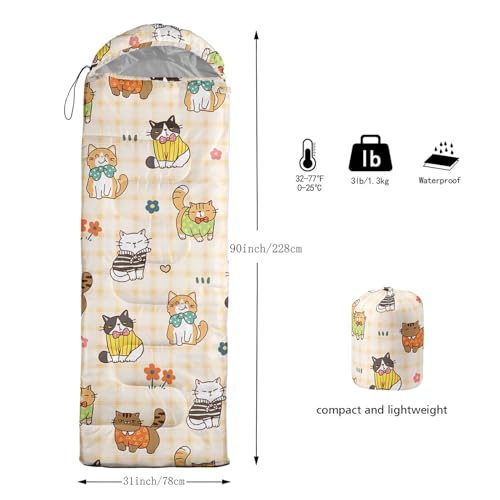 Bolsa de Dormir Infantil para Niños y Niñas, Estampado de Baloncesto, Ligera, cálida, portátil para exterior e interior, Impermeable y resistente al frío para camping y senderismo miniatura 4