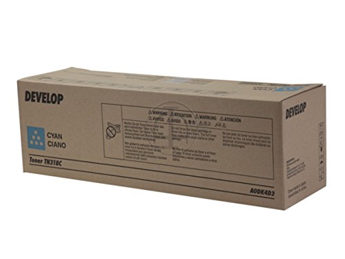 Toner cyan Develop Ineo + 20 original TN-318 C pour imprimante laser
