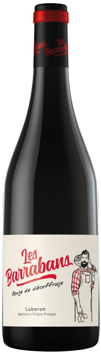 Les Barrabans - AOP Luberon - Vin Rouge - Lot de 6 bouteilles x 75 cl