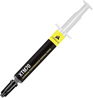 XTM70 Extreme Performance Thermal Paste, 3g for Intel & AMD Processors up to 250W+ TDP - Low Viscosity, Easy Application, Three Included Cleaning Wipes and Applicator Kit