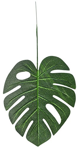 Fake Faux Artificial Tropical Palm Leaves for Home Kitchen Party Decorations or Handcrafts 24 Counts