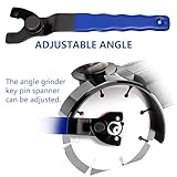 JOYVOX Universal Adjustable Pin Wrench - Angle Grinder Spanner Key with Durable Non-Slip Handle - Compatible with Various Angle Grinders - Image 4