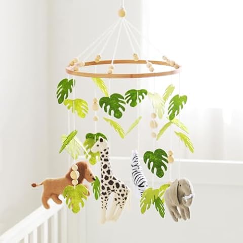 Let's Make Jungle Baby Mobile Cover