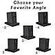 ANGEEK 2PCS 16x22x3.6cm Speaker Sound Insulation Mat Soundproofing Mat Acoustic Foam Board Sponge Sound Absorbing Pad Sound Reinforcement Cushion