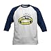 CafePress Monopoly Luxury Tax Diamond Kids Baseball Tee Kids Cotton Baseball Jersey, 3/4 Raglan Sleeve Shirt Navy/White