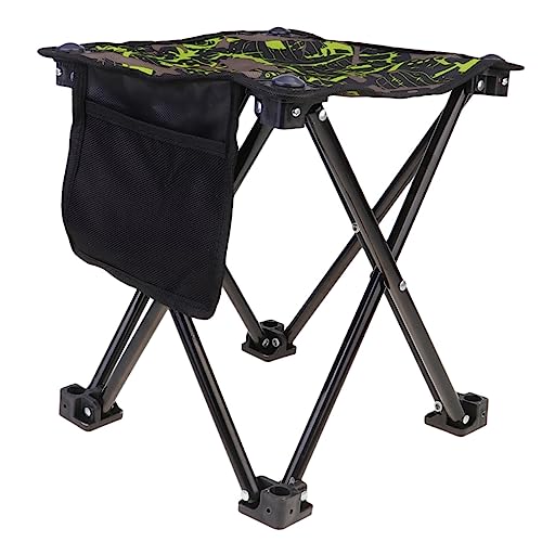 Outanaya Outdoor Folding Camping Chair Portable Collapsible Stool for Fishing Beach and Travel Compact Design Camo Print for Outdoor Activities and Picnics