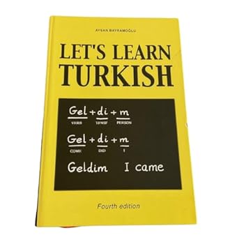 Hardcover Let's learn Turkish - 4th Edition Book